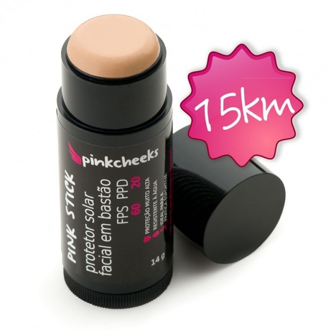 Pinkcheeks Protetor Solar Facial Pink Stick 15Km