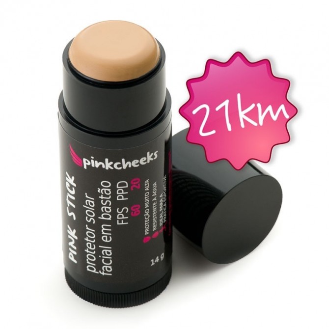 Pinkcheeks Protetor Solar Facial Pink Stick 21Km
